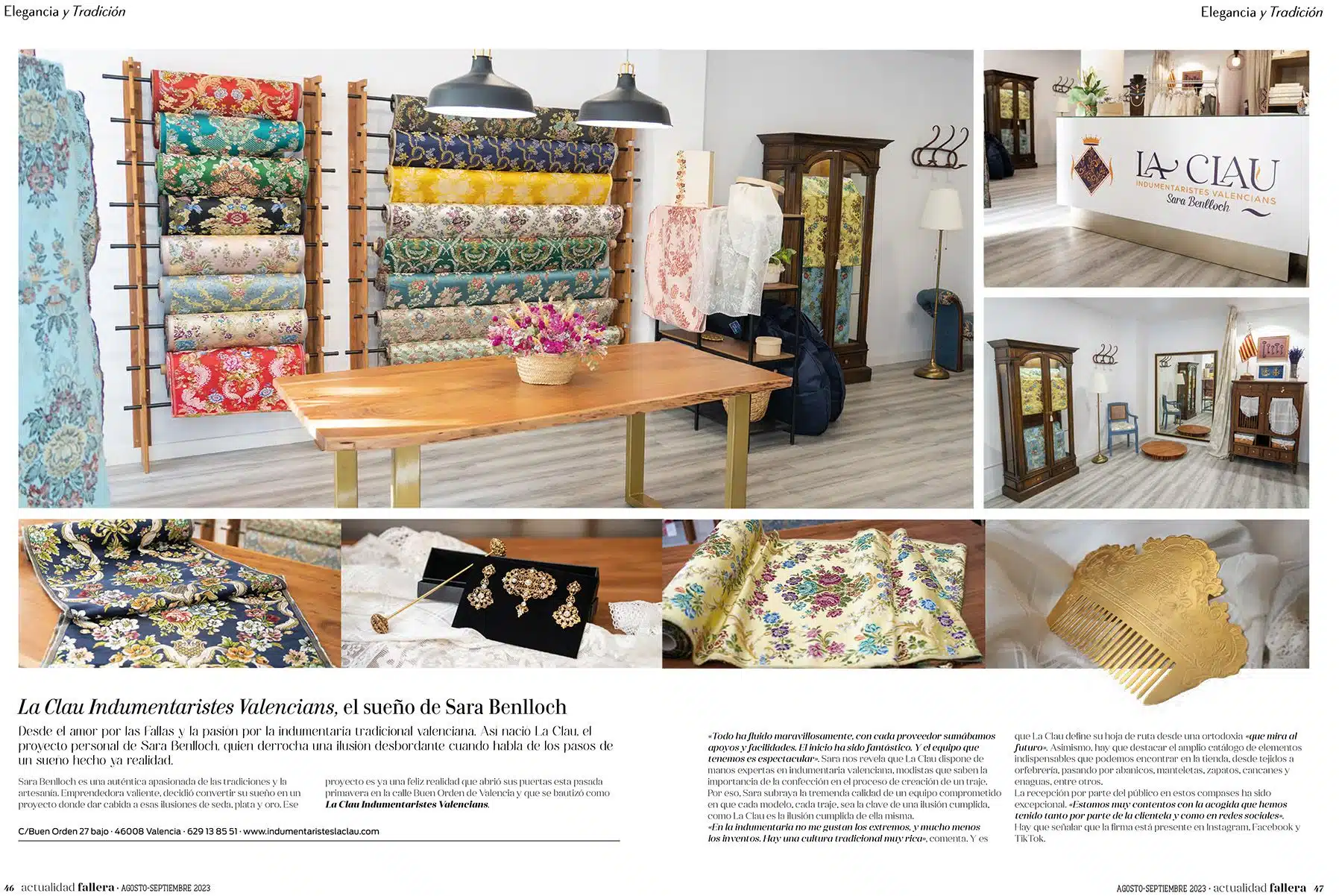 Salimos en Actualidad Fallera 1 Actualidad fallera